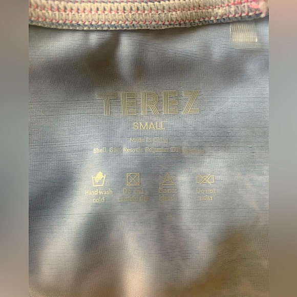 COPY - 2Pc-TEREZ OCEAN COLLAGE SWIM TOP & SWIM SUIT- -Size Small - Picture 6 of 6